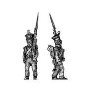 Grenadier, (czapka) march attack (18mm)