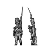 Grenadier, (bearskin) march attack (18mm)