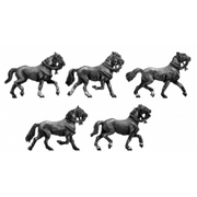 Light horse trotting (18mm)