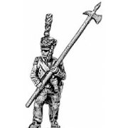 Deuxieme Portaigle, with halberd (18mm)
