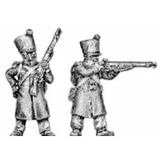 Voltigeur, greatcoat, skirmishing (18mm)