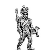 Hornist, shako and pom-pom (18mm)