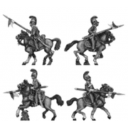 French Line lancer charging (18mm)