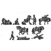 Chasseur, casualty set (18mm)