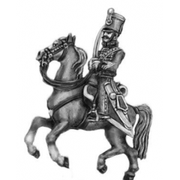 Hussar officer, shako rouleau (18mm)