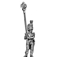 Chasseur of the Guard eagle bearer (18mm)