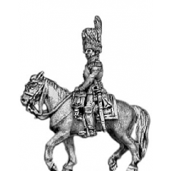 Guard officer, mounted (18mm)