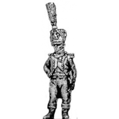 Fusilier of the Guard chasseur officer (18mm)