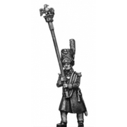Grenadier of the Guard eagle bearer, greatcoat (18mm)