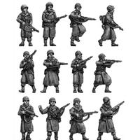 Americans in Greatcoat, advancing (20mm)