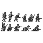 Infantry section wearing camouflage (20mm)