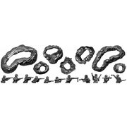 Infantry section in fox holes (20mm)