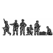 Fallschirmjager Officers and radio ops (20mm)