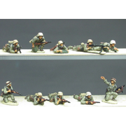 DAK Infantry section prone (20mm)
