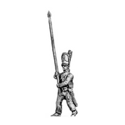 Grenadier standard bearer (18mm)
