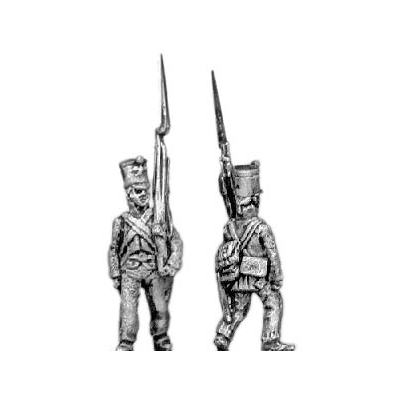 Fusiliers, marching (18mm)