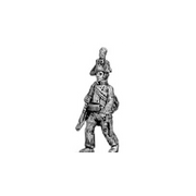 Jager, marching, slung rifle (18mm)