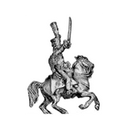 Hussar officer, shako (18mm)