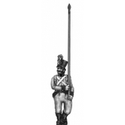 German fusilier standard bearer, shako (18mm)