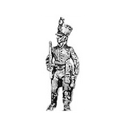 Hungarian fusilier officer, shako (18mm)