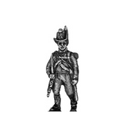 Jager, marching, slung rifle (18mm)