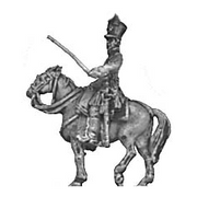 Mounted officer, shako (18mm)