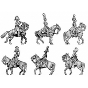 Archduke Charles and staff (18mm)
