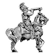 Kurassier trumpeter (18mm)