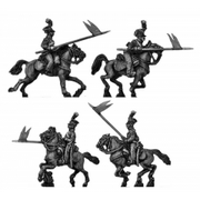 Uhlans charging (18mm)