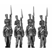 Orange Nassau 28th Regiment, marching (18mm)