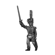 Orange Nassau 28th Regiment officer (18mm)