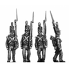 Dutch militia, flank, marching (18mm)