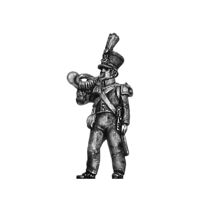 Chasseur / Jaeger, hornist (18mm)