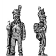 Fusilier, barretina, order arms (18mm)