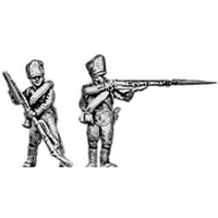 Musketeer, firing and loading (18mm)
