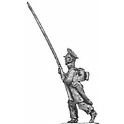 Landwehr, standard bearer (18mm)