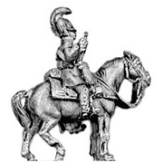 Kurassier trumpeter (18mm)