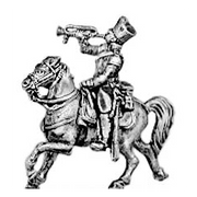 Dragoon trumpeter (18mm)
