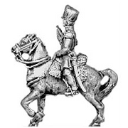 Landwehr trumpeter, shako (18mm)