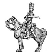 Landwehr officer, shako (18mm)