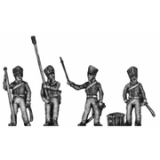 Horse artillery crew, firing (18mm)