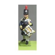Silesian Landwehr, British shako, litewka, drummer (18mm)