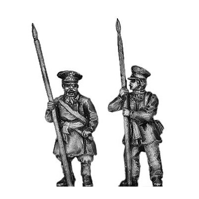 St Petersburg Militia with pike (18mm)