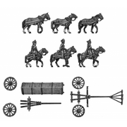 Foot artillery large caisson team (18mm)