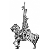 Hussar, front rank with lance (18mm)