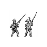 Fusilier, cocked hat, advancing (18mm)