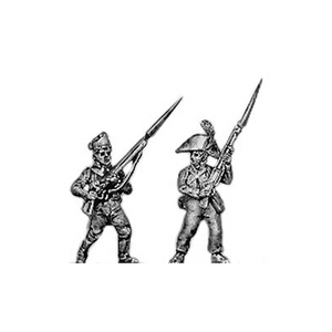 Fusilier, cocked hat, advancing (18mm)