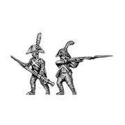 Fusilier, cocked hat, firing and loading (18mm)