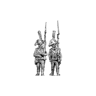 1805 Light infantry, marching (18mm)