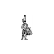 Light infantry drummer, shako (18mm)